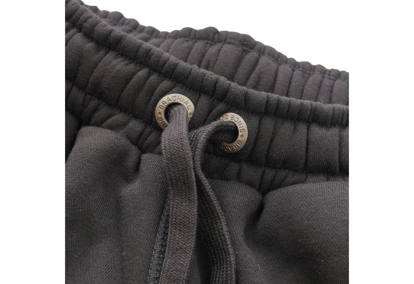 BRACHIAL THE LIFESTYLE COMPANY Sporthose Brachial Sporthose "Gym" schwarz/rot Bild 3