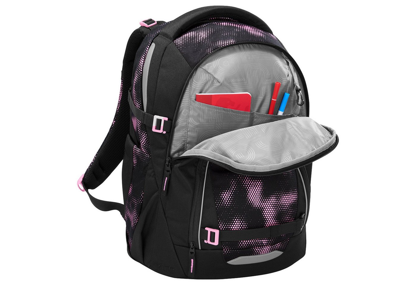 coocazoo Schulrucksack Mate - Schulrucksack 44 cm (Pink Illusion) Bild 4