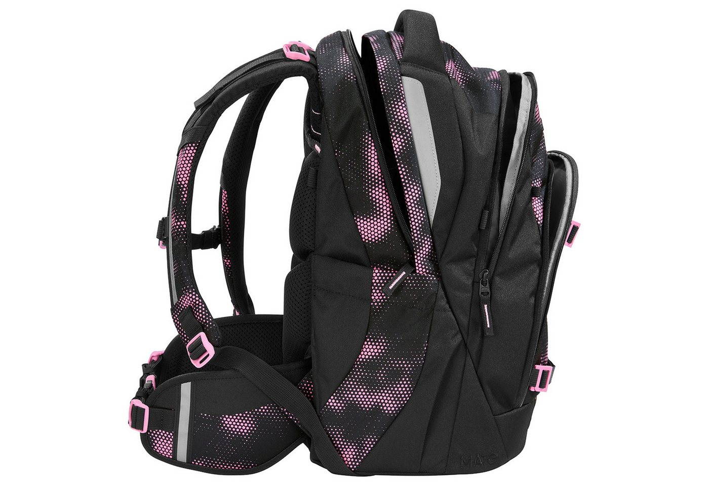coocazoo Schulrucksack Mate - Schulrucksack 44 cm (Pink Illusion) Bild 5