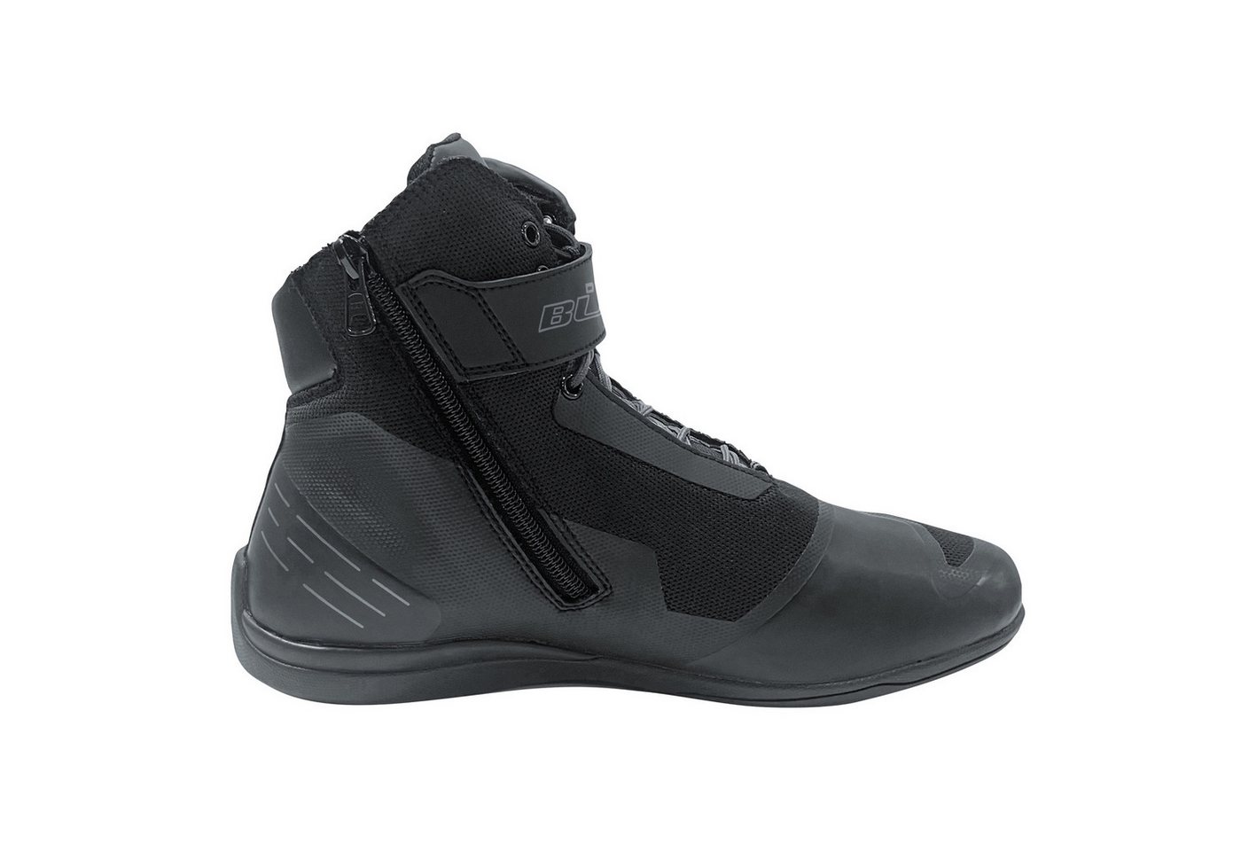 Büse Büse City Limit II Motorradschuhe Schwarz 42 Motorradstiefel (Packung, Antistatische und Öl- und Benzinfeste Sohle) motorradstiefel für herren