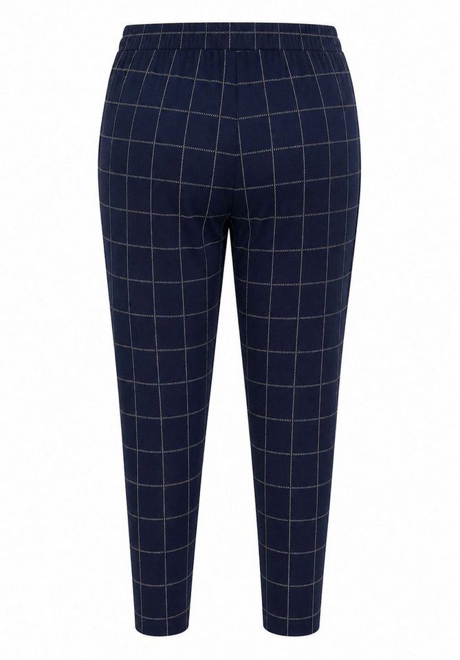UP2FASHION Jogger Pants Up2Fashion Plus Size Damen Joggpants bequme Hose Dunkelblau 56-58 (Einzelartikel, 1-tlg) Tapered Fit & elastischer Bund Bild 2