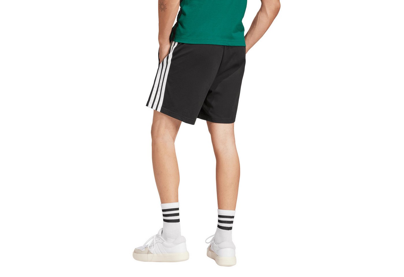 adidas Performance Trainingsshorts adidas Herren Short 3S Single Jersey 7-Inch Shorts Bild 2