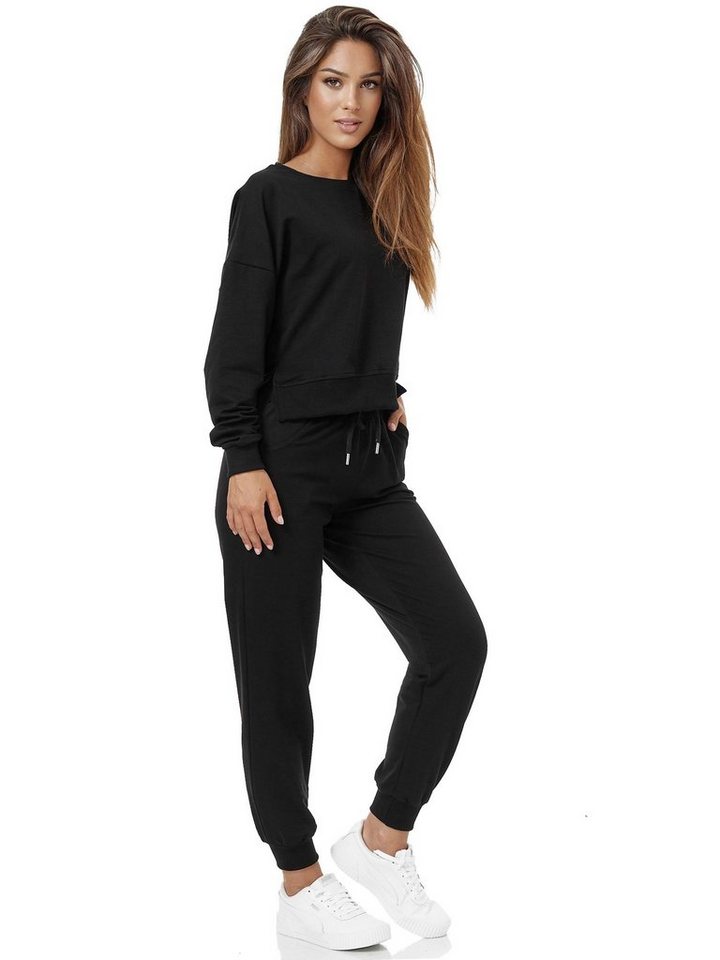 Tazzio Jogginganzug F201, Trainingsanzug SET Jogginghose & Sweater Bild 3