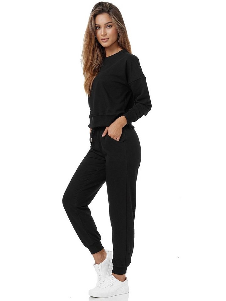 Tazzio Jogginganzug F201, Trainingsanzug SET Jogginghose & Sweater Bild 4