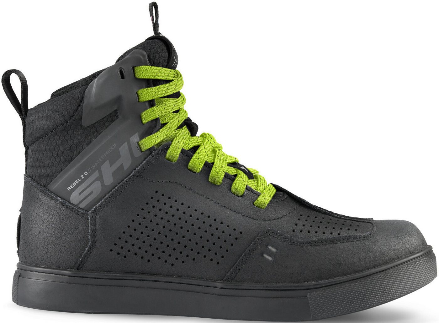 SHIMA Rebel 2.0 perforierte wasserdichte Damen-Motorradschuhe Motorradstiefel perforiert,wasserdicht