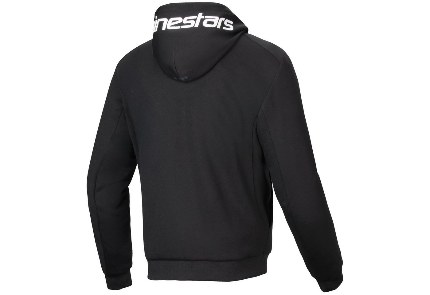 Alpinestars Motorradjacke Alpinestars Chrome V2 Sport Hoodie Schwarz / Weiss motorradjacke herren Bild 2