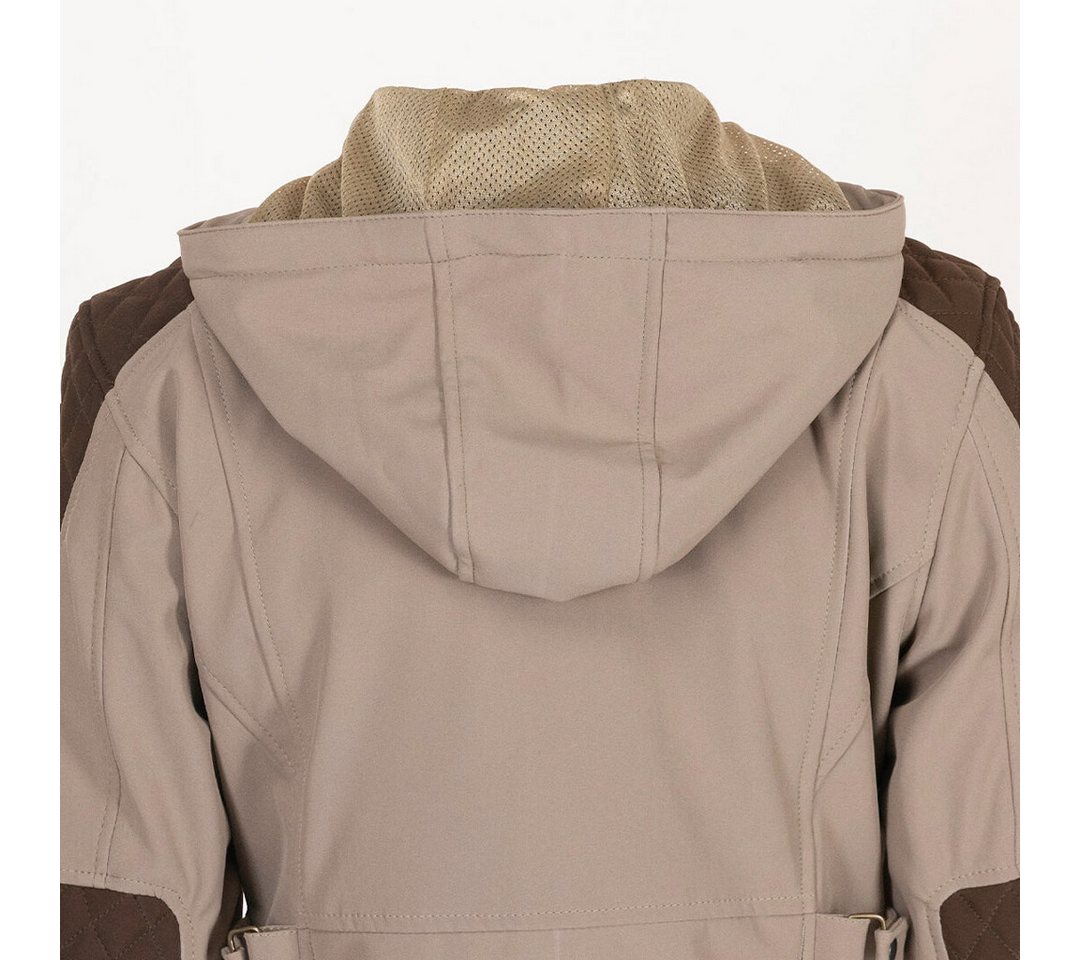 gms Motorradjacke GMS Luna Damen Motorrad Softshell Jacke wasserabweisend reflektierende reißverschluss Bild 5