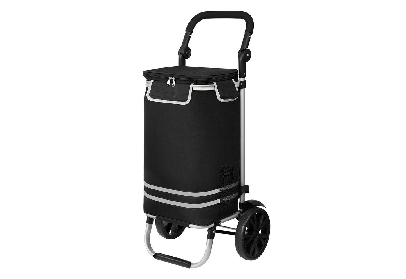 Oak&Tea Einkaufstrolley Einkaufstrolley 3-in-1 mit Kühltasche Thermotasche Transportwagen 56L, Faltbarer Transportwagen bis 50KG, Wasserdicht, Rucksackfunktion Bild 4
