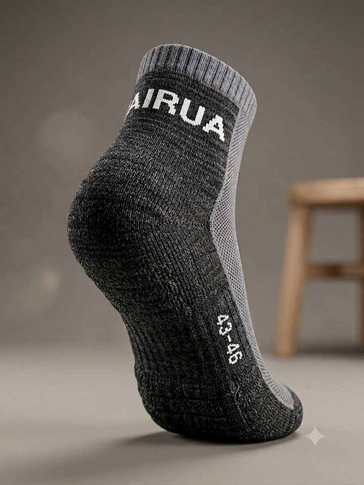 WAIRUA Wandersocken Damen & Herren – Premium Outdoor Socken aus Merino Wolle (2-Paar) Bild 5