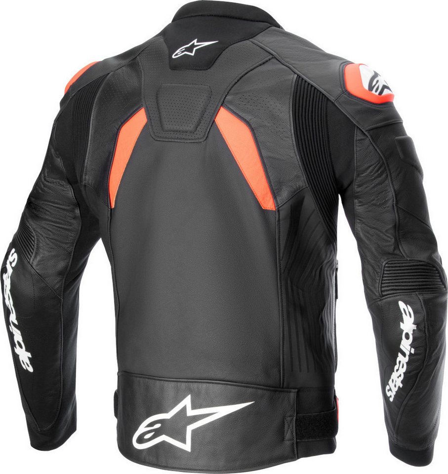 Alpinestars Motorradjacke GP Plus R V4 Airflow perforierte Motorrad Lederjacke perforiert Bild 2