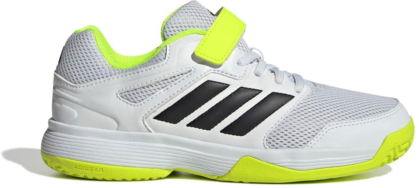 adidas Sportswear Speedcourt K Velcro FTWWHT/CBLACK/LUCLEM Hallenschuh Bild 2