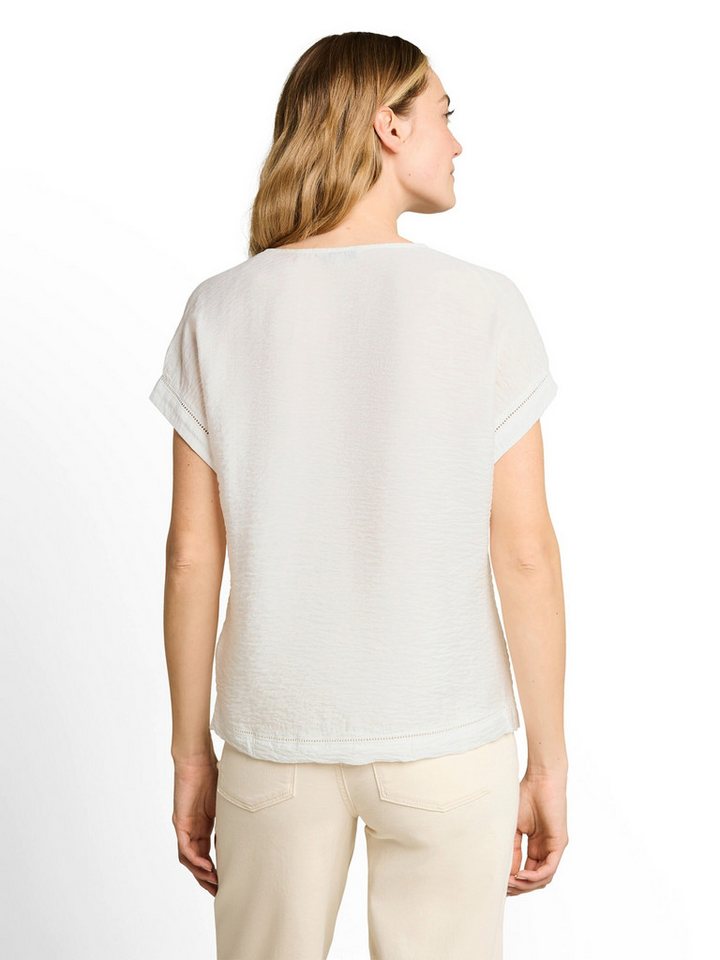 TOM TAILOR Funktionsbluse (1-tlg) Lochmuster
