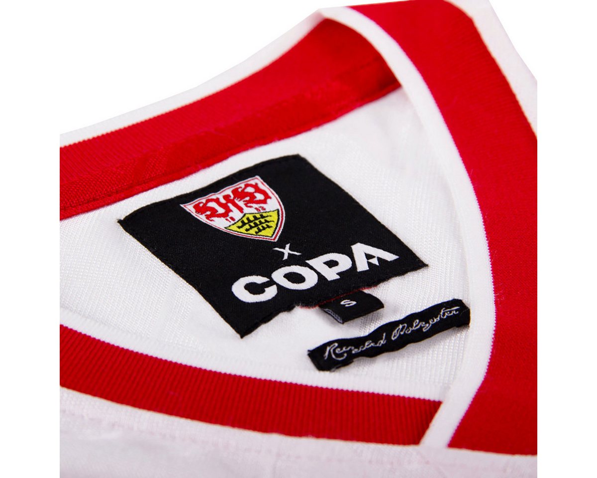 COPA Fußballtrikot VFB Stuttgart 1987/89 white (Packung) Bild 2