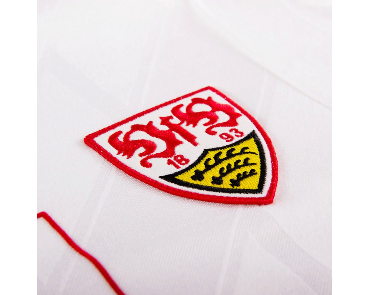 COPA Fußballtrikot VFB Stuttgart 1987/89 white (Packung) Bild 3