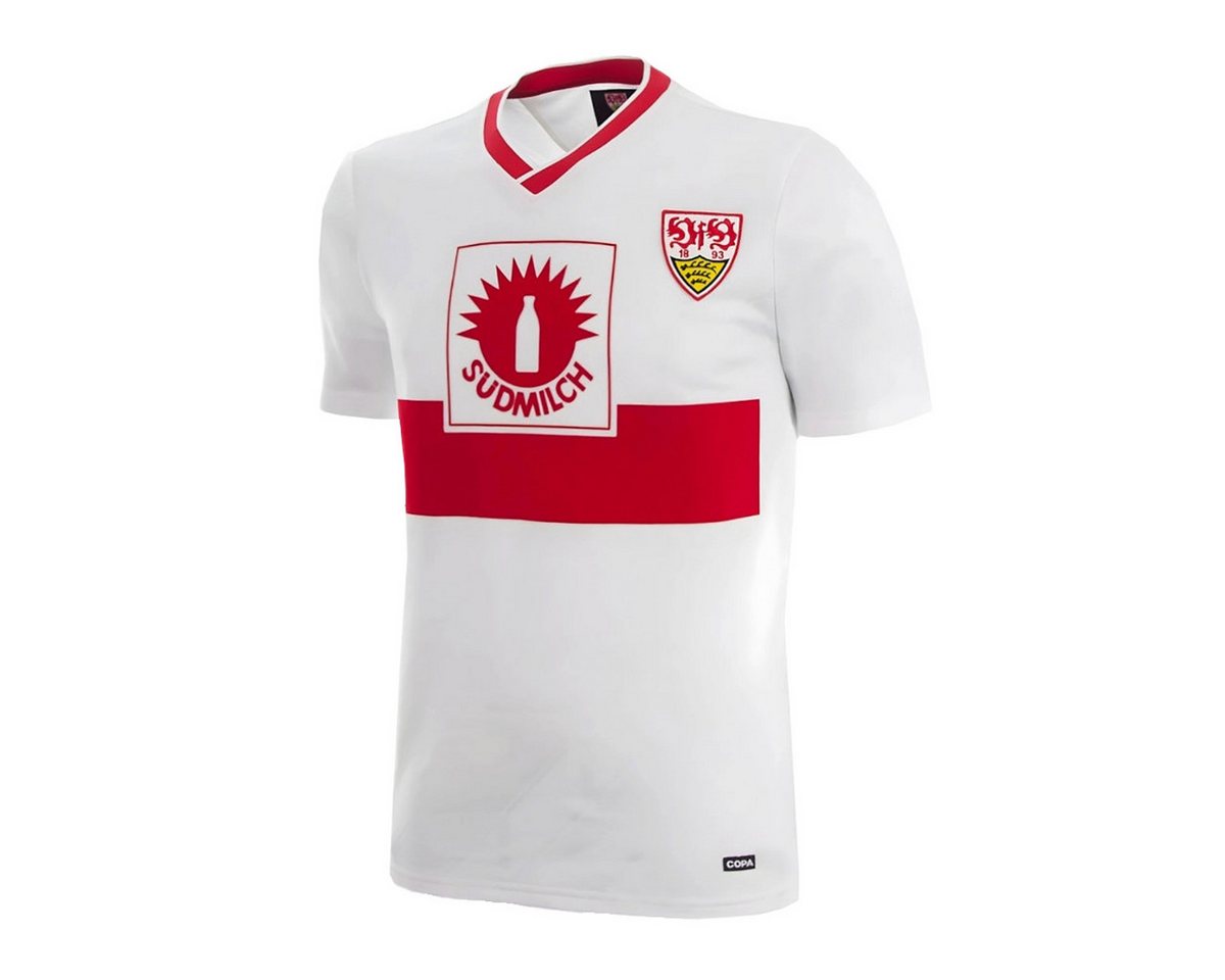 COPA Fußballtrikot VFB Stuttgart 1987/89 white (Packung) Bild 5