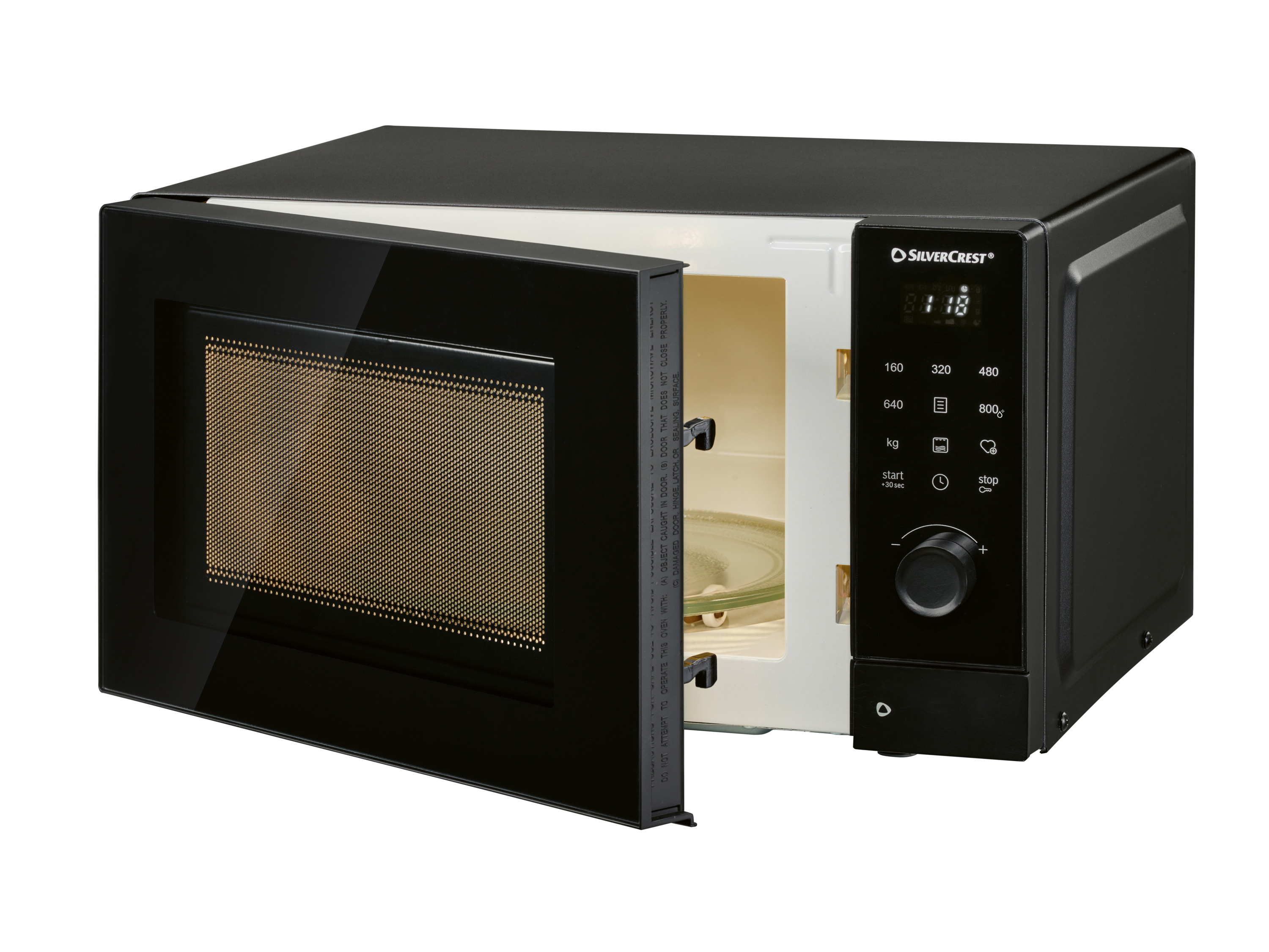 SILVERCREST® Mikrowelle mit Grillfunktion »SMW 800 G1«, ca. 20 l Bild 2