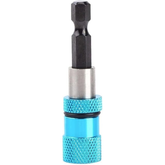 Portes Embout Magnétique Extension De Vissage Tournevis Bar Hex Shank Socket Adaptateur Foret Pour Électrique Tournevis 1/4inch Hex Longueur 60mm - Lntyq