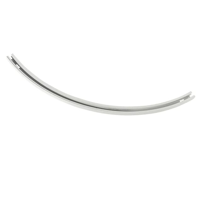 Moderne weiße Schiene 90° gebogen 1-phasig - Iconic