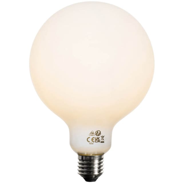 Dimmbare E27 LED-Glühbirne Opal G125 5W 450lm 2700K