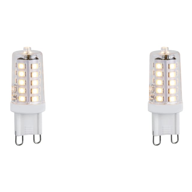 2er Set G9 dimmbare LED-Glühbirnen 1,2W 100lm 2700K