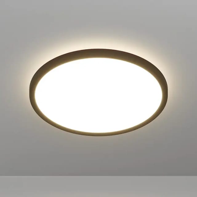 Deckenleuchte Rovito schwarz ø 30 cm Deckenlampen & Kronleuchter - Eglo