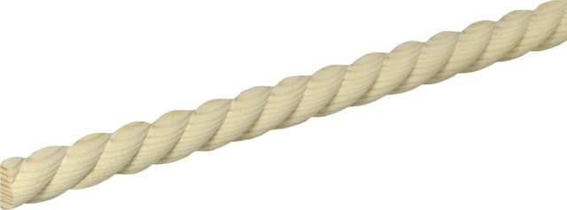 Zopfleiste D17/1/2 100 cm 16 x 7 mm Flachleiste