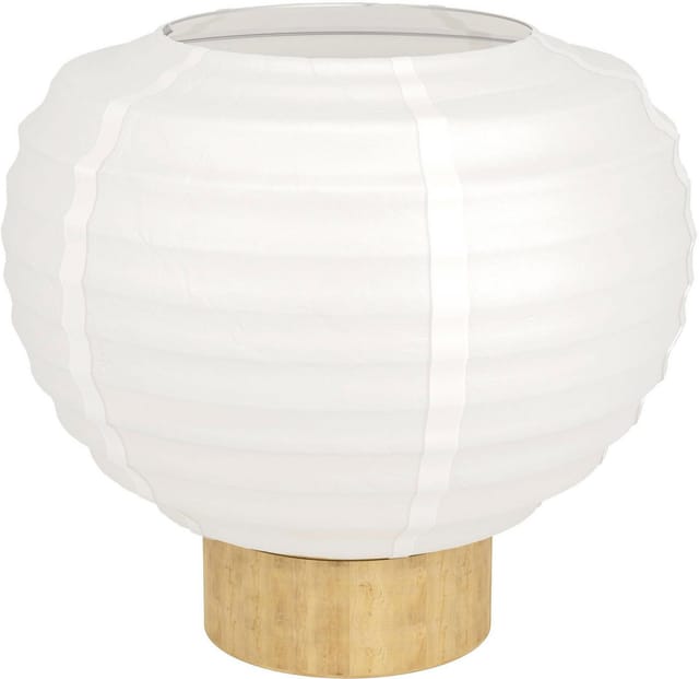 Tischleuchte Summerhill weiß natur 20 x 22,5 cm E27 Lampen - Eglo
