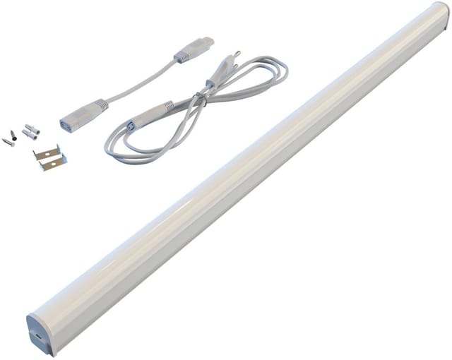 Briloner - 2 x led Unterbauleuchte Unterbaulampe 58,5cm Küche Lichtleiste 8W 800lm Weiß