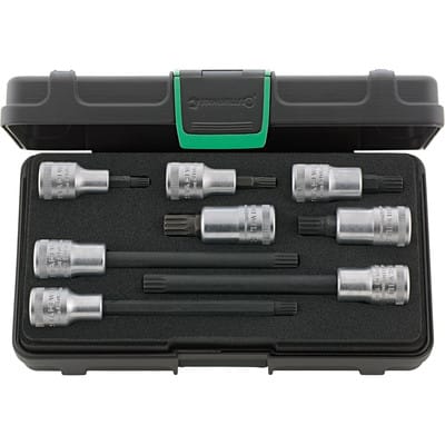 Schraubendrehereinsatz- Satz 1/2' xzn M6 bis M14 8-teilig - Stahlwille