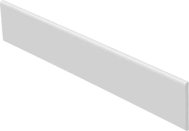 Primo - Flachleiste selbstklebend 250 cm 44 x 4,5 mm, weiß Sockelleiste