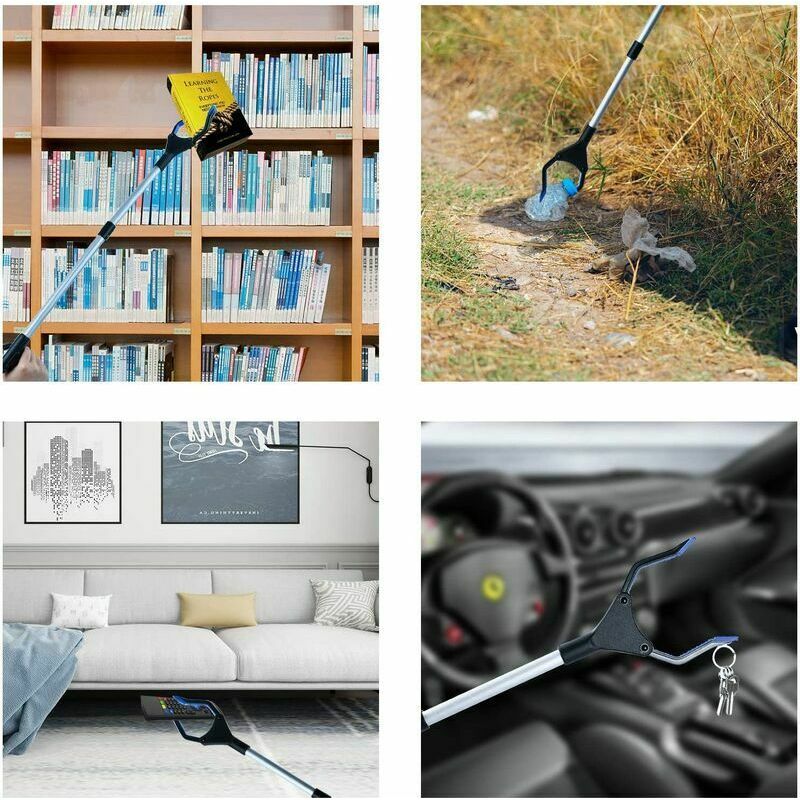 Vurahome – Sammelwerkzeuge, Teleskopstange, Abfallgreifer, Extra Lang, Müllabfuhr, Gartenabfall, Handwerkzeuge Für Behinderte, Müllsammler