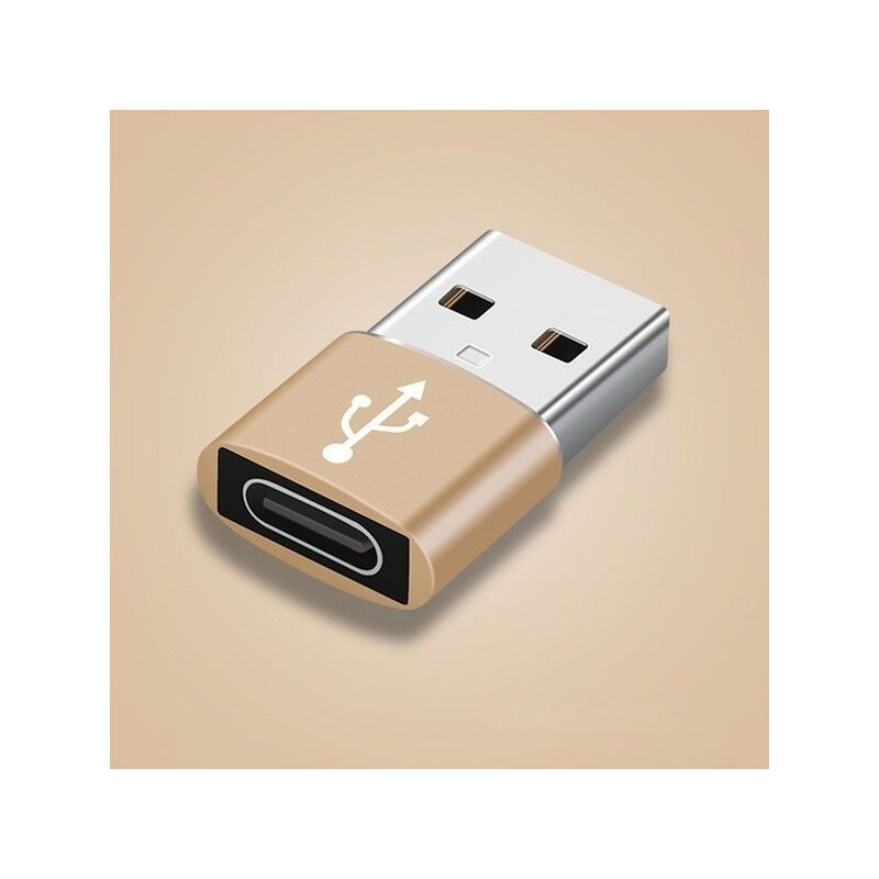 Vurahome - 2 Stück Usb 3.1 Typ C Buchse Auf Usb A Stecker Adapterkonverter Typ C Auf Usb Adapterkonverter (rot + Schwarz)