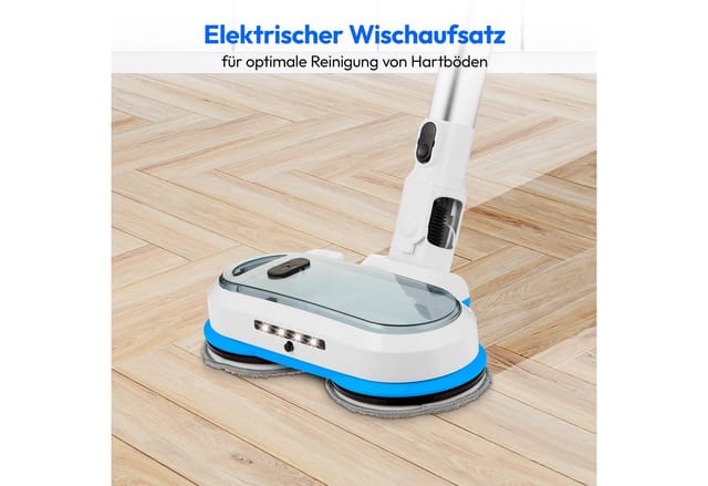 Kabelloser Staubsauger - MEDION MD11860 - 55 Min - 400 W - 2.500 mAh - Weiß / Grau