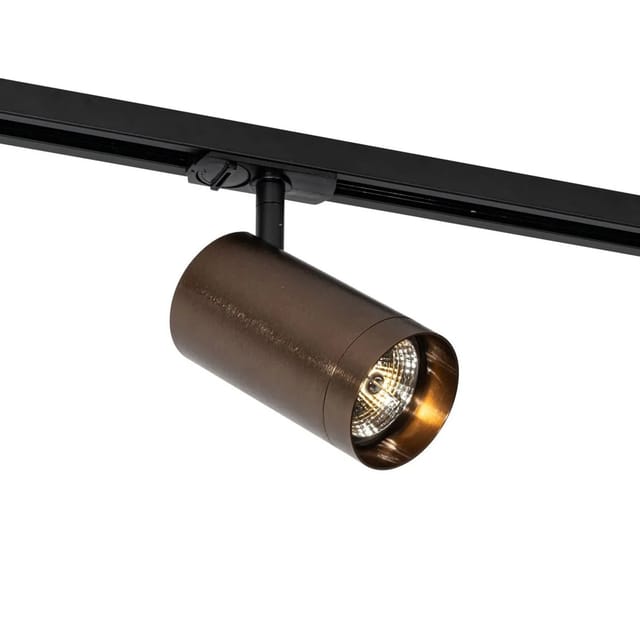 Moderner Spot Dunkelbronze für Schienensystem 1-phasig 70mm - Iconic Jeana Luxe