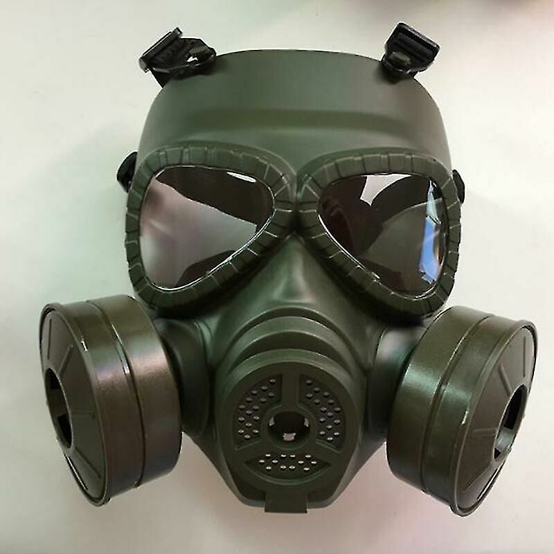 Vurahome - Atemschutzmaske, Taktische Schwarze Gasmaske, Outdoor-schutzmaske Im Militärstil