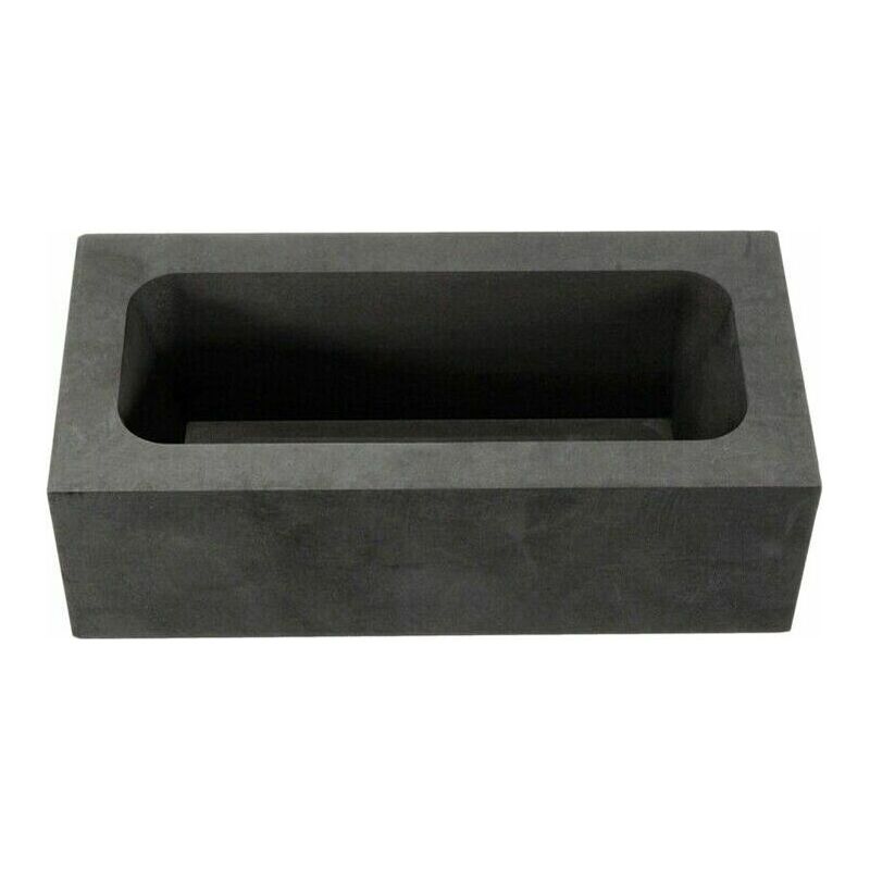Vurahome – Graphit-gussform Für Kupfer- Und Silberbarren – 55 X 37 X 20 Mm, Gold 150 G, Silber 80 G
