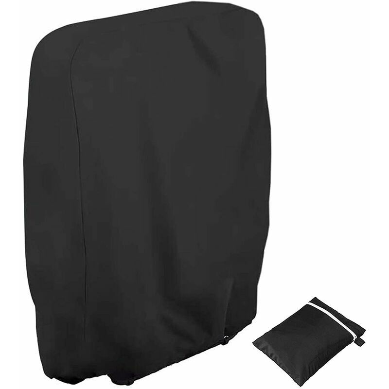 Vurahome - Schutzhülle Für Klappbare Chaiselongue, Aufbewahrungshülle Aus Oxford-gewebe Für Relaxsessel, Wasserdicht, Uv-beständig, Schützt Vor Korrosionsschäden (b71×h110cm)