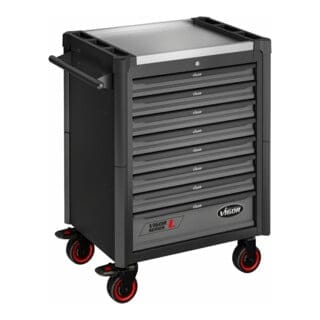 Vigor - Werkstattwagen Series l ∙ leer ∙ V1901-X ∙ l x b x h: 723 mm x 459 mm x 1002 mm