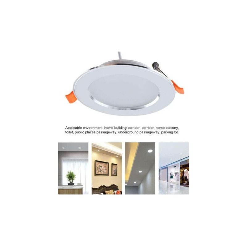 Vurahome - 9w Led-deckenleuchte Mit Bewegungsmelder, Einbauleuchte Für Den Innenbereich, Geeignet Für Wohnungen Und Büros