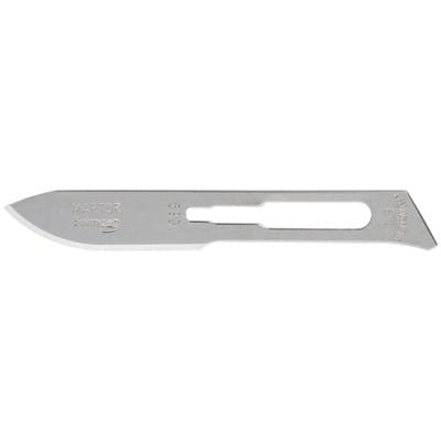 Skalpellklinge 13 Spezialschliff Cuttermesser-Ersatzklinge 66 mm Stahl 10 St. - Martor