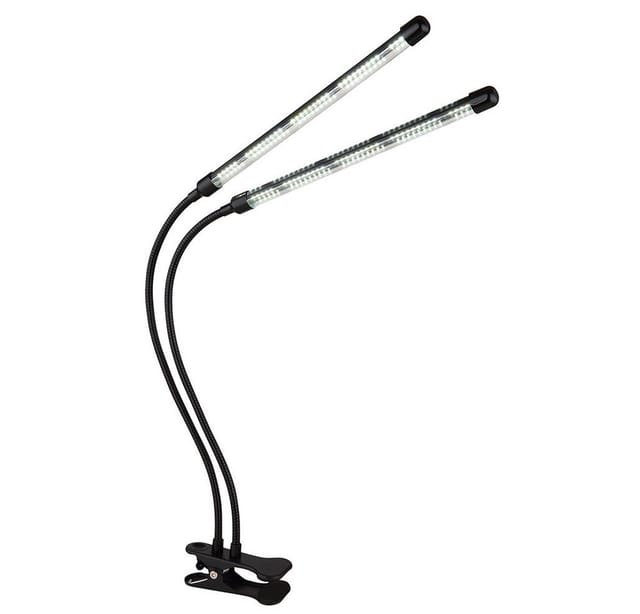 Klemmstrahler Pflanzenlampe Wachstumslampe IP44 Tischlampe Dimmer Timer led