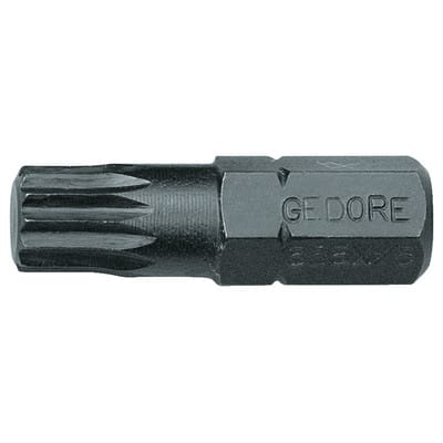 GEDORE Schraubendreherbit 885 X 10 5/16Zoll XZN M10 brüniert Chrom-Vanadium-Sonderstahl
