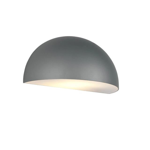 Trio - Halbrunde Downlight Außenwandleuchte maas Anthrazit, Breite 27cm