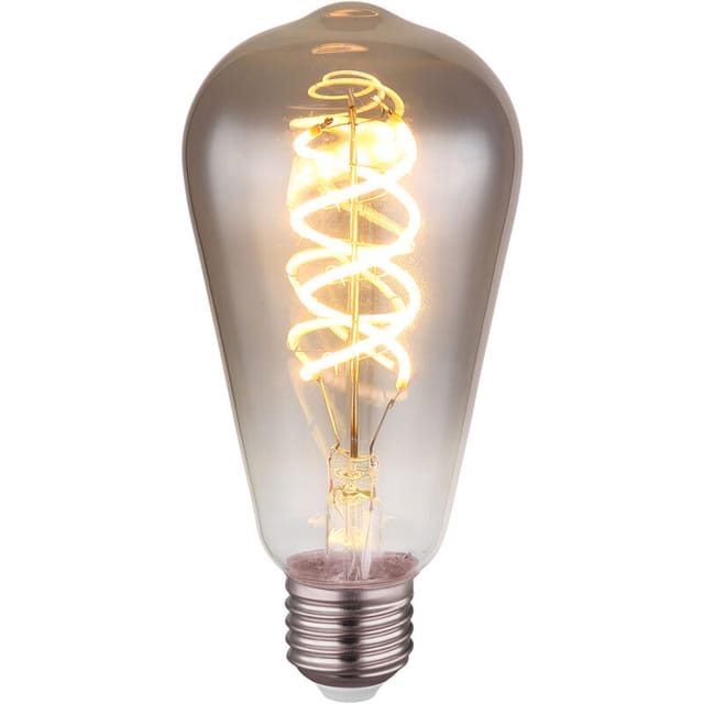 E27 Filament LED - 6,5 Watt, 220 Lumen, 2000 Kelvin Ø6,4cm - extern dimmbar