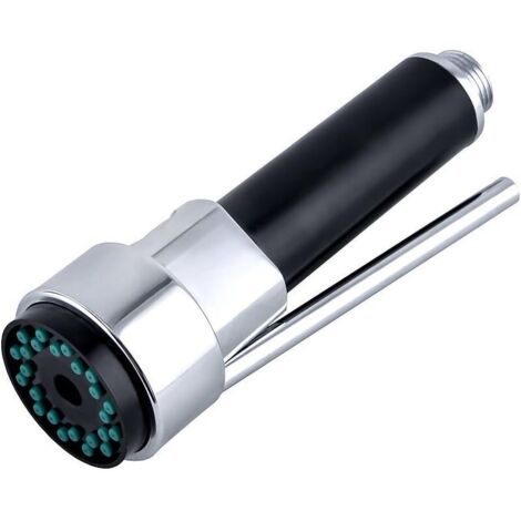 Coavas – Douchette Pour Robinet De Cuisine Rétractable En Laiton Massif – Finition Chrome Poli – Raccord Universel 1/2 Pouce – Contrôle Précis De L'Eau