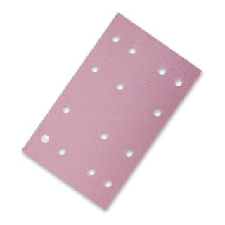 Sia Klett Schleifpapier Streifen 1950 siaspeed 80x133mm 14-Loch, Körnung: K80 Körnung, Packungsinhalt: 50 Stück