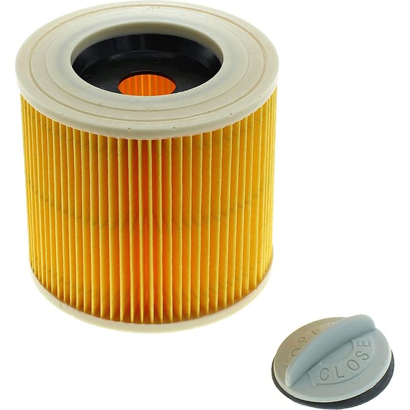 Filterpatronen Für Kärcher Staubsauger – 2er-pack Ersatzfilter Für Wd3 Premium, Se 4001, Se 4002, A2054, A2004, A2254, A2604