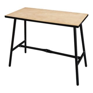 Klappwerkbank Basic+, 1000 x 500 x 840 mm, Tragkraft 150 kg, zusammenklappbar, Allround-Talent, mobil und stationär, geringes Eigengewicht 15 kg