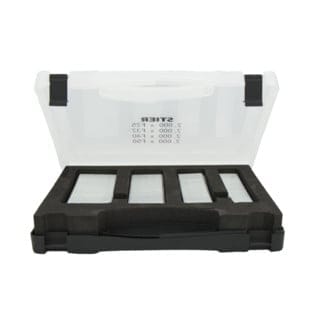 Stier - Stauchkopfnägel Set(Brads) in Handwerkerkoffer 25 - 50 mm, 8000 Stück, für Druckluftnagler oder Nagelpistole, Stiftnägel