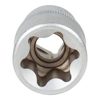 Außen-Torx-Steckschlüsseleinsatz 3/8', e 14 - Stier